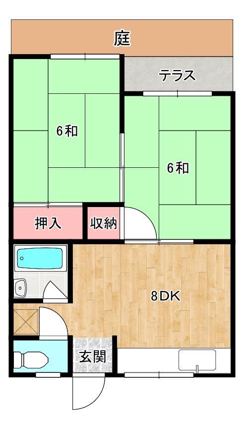 メゾンマーシャルの間取り