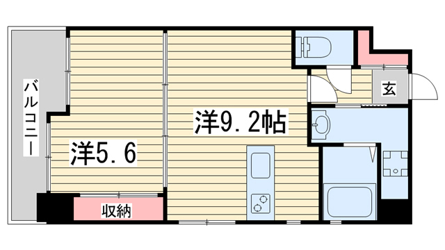 【シルエラ御所南の間取り】