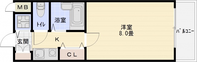 ヴェルジェ旭ヶ丘の間取り