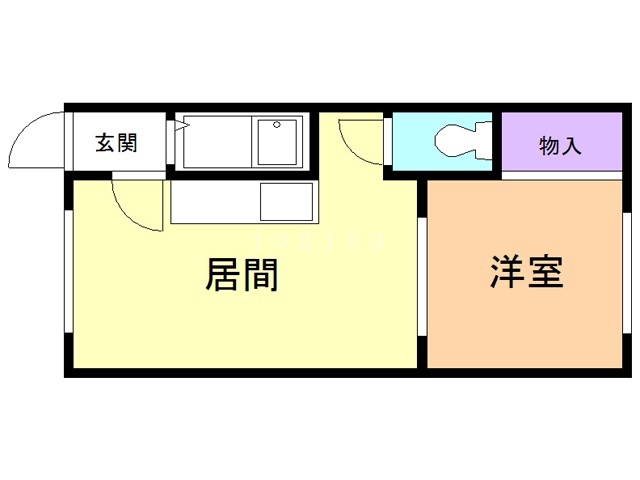 ヒカリハイツIの間取り