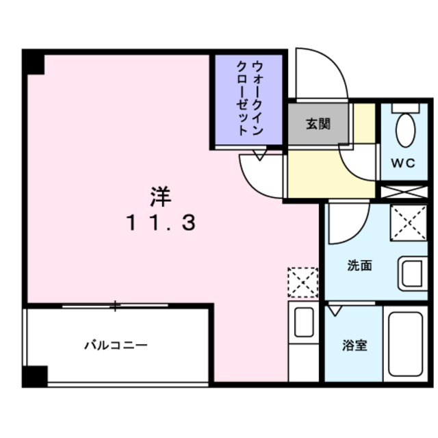 フロールマリポッサの間取り