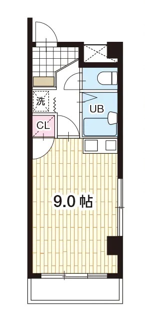 ミラクルイン横浜の間取り