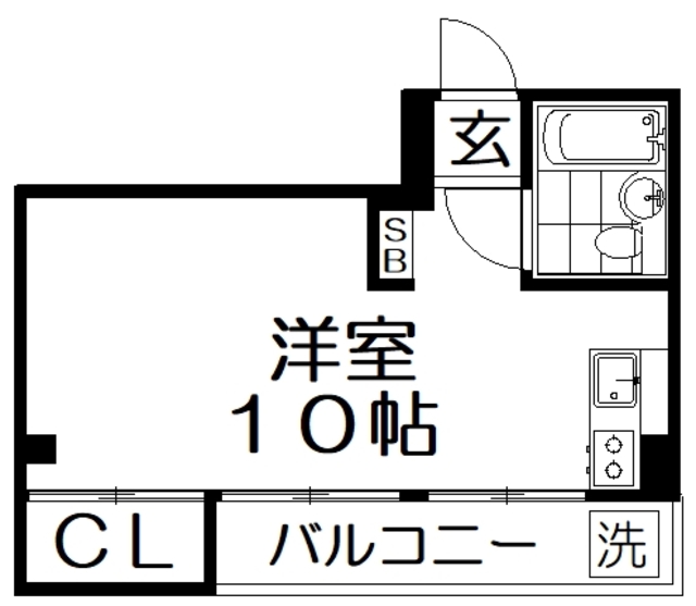 メゾン堀溝の間取り