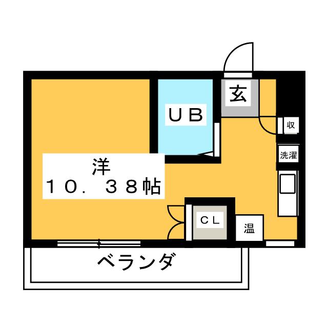 フロイデミーツVの間取り