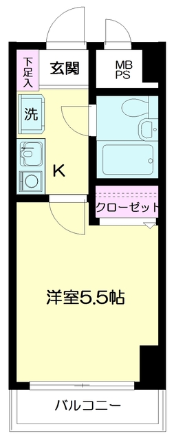 日神パレステージ横浜南の間取り