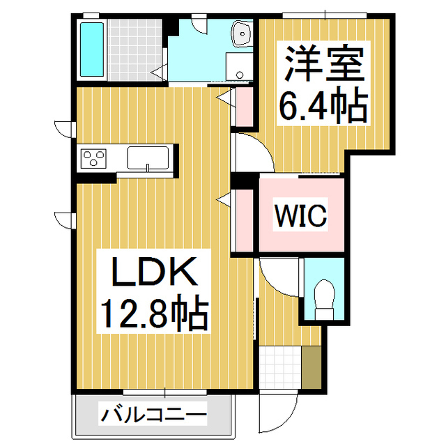 ディアス桜春の間取り