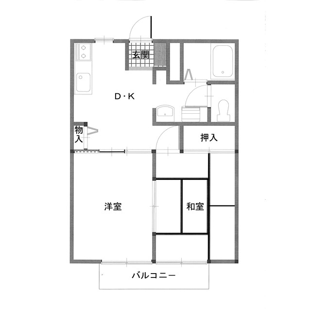 アメニティハイツ大沢の間取り