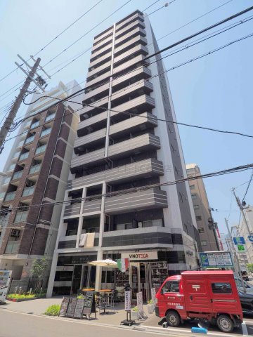 【エスライズ堺筋本町の建物外観】