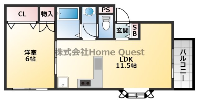 澤田マンションの間取り