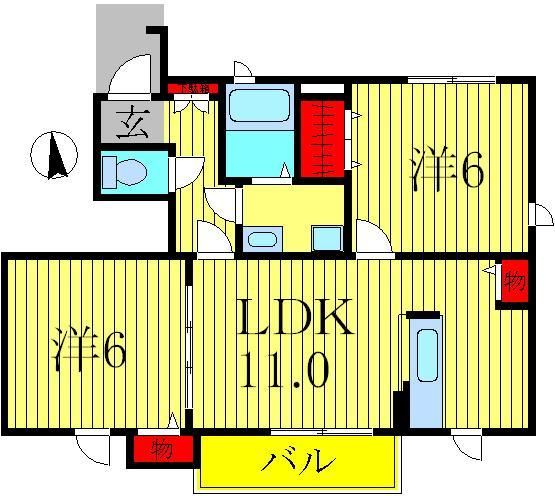 【オリーブの間取り】