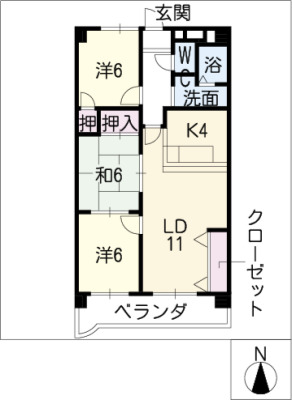 プレステージの間取り