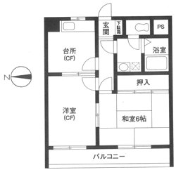 サミット・アサの間取り