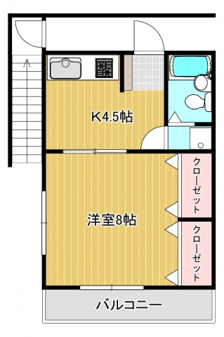 第5三井ビルの間取り