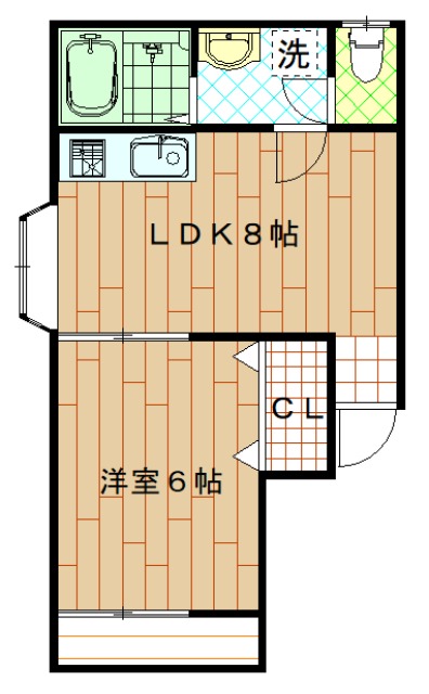 グレース和光の間取り