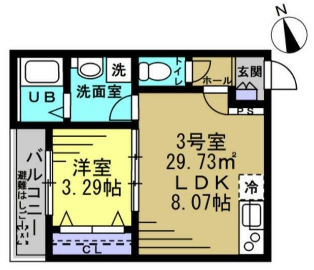 【ＡＪ春日部の間取り】