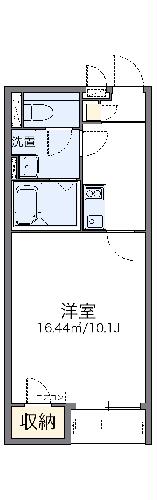 レオネクストリントアールの間取り