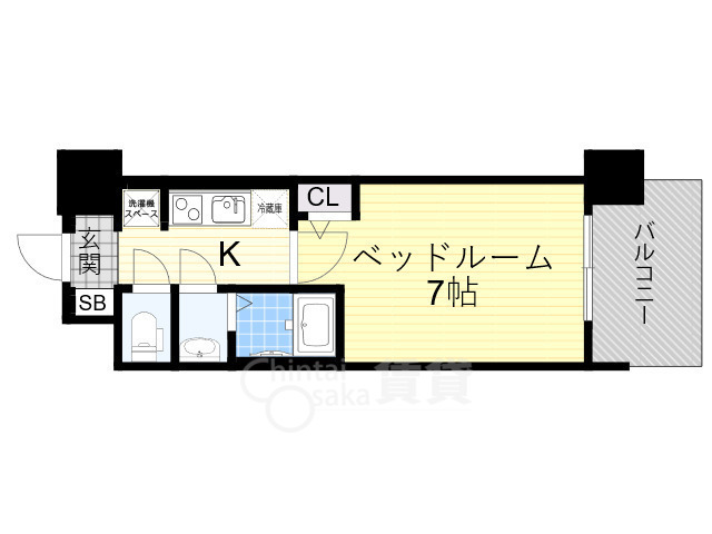 ブランシエスタ加島の間取り