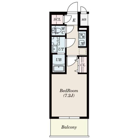 Ｓ－ＲＥＳＩＤＥＮＣＥ豊国通の間取り