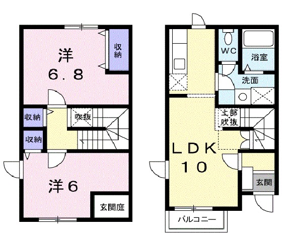 シエル８１の間取り