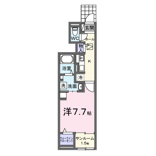 ライラック元山の間取り