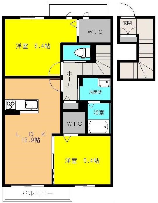 サンモールの間取り