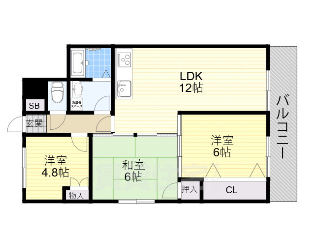 セントラルレジデンス 3号館の間取り