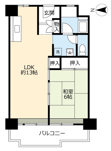 ＵＲ南港わかぎのの間取り