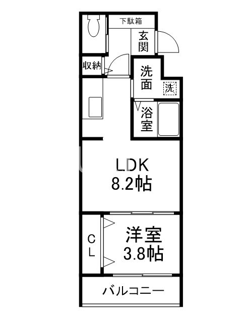 MJC京都西大路IIの間取り