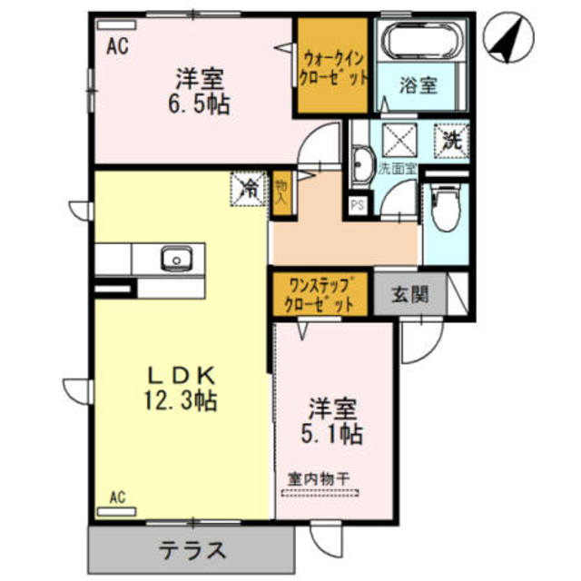 アル　パッソの間取り