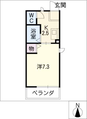 ノウブル前山の間取り