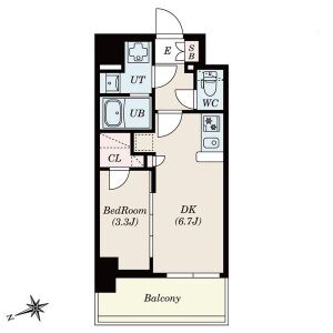 S-RESIDENCE四日市安島aloggioの間取り