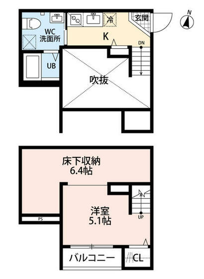 ＣＲＥＡ南熊本の間取り