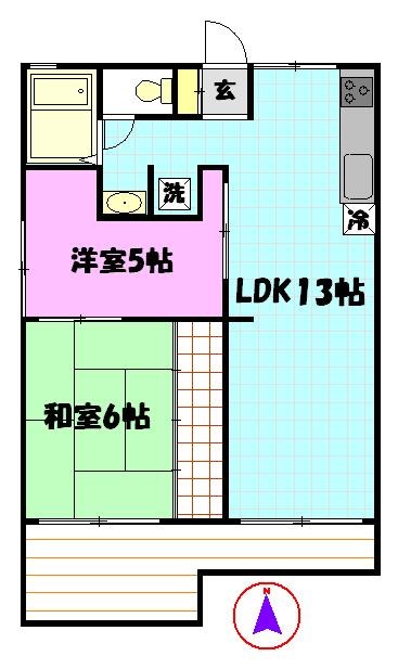 リバーサイド鵠沼の間取り