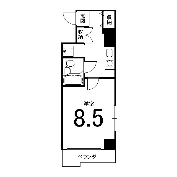 パラドール西院PART-Iの間取り