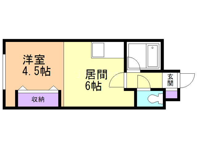 フェアリーテイル澄川の間取り