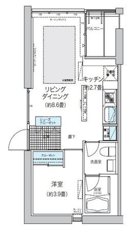 ガーデニエール砧ウエストの間取り