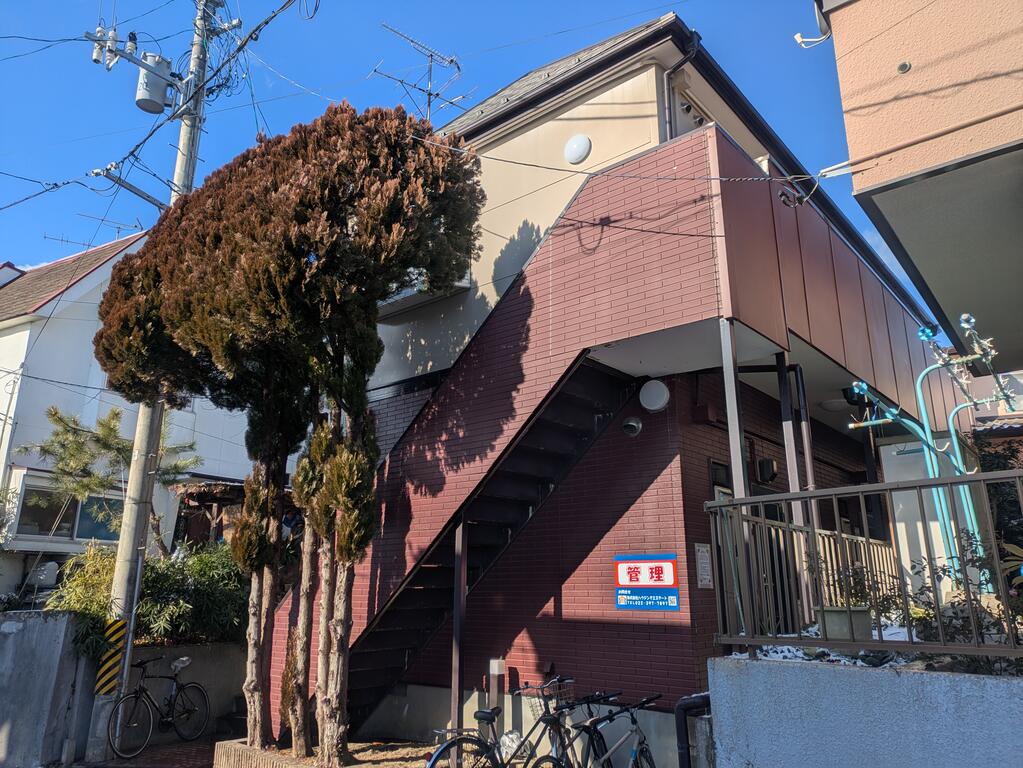 【ホットハウス八幡の建物外観】