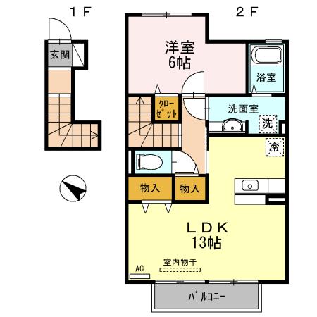 御所アリビオの間取り