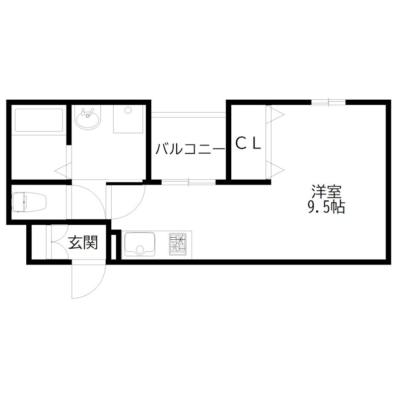 K-TSUCHIYAMAの間取り