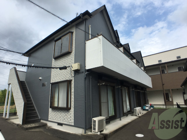 建物外観　仙台市泉区上谷刈字向原「サンパレス清水」