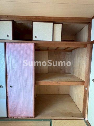 収納　収納があります