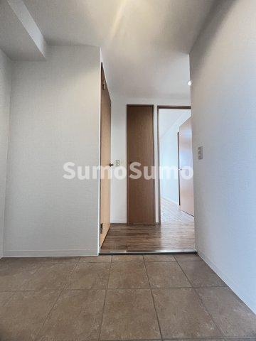 玄関　収納もある玄関です