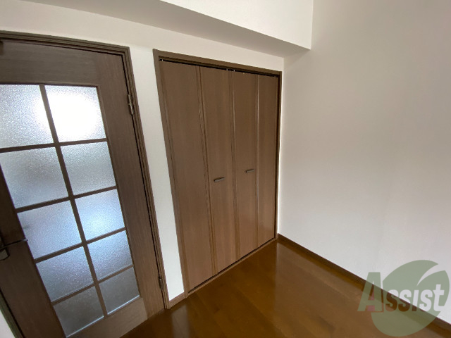 収納　クローゼット。荷物がたくさんあっても問題ないですね。