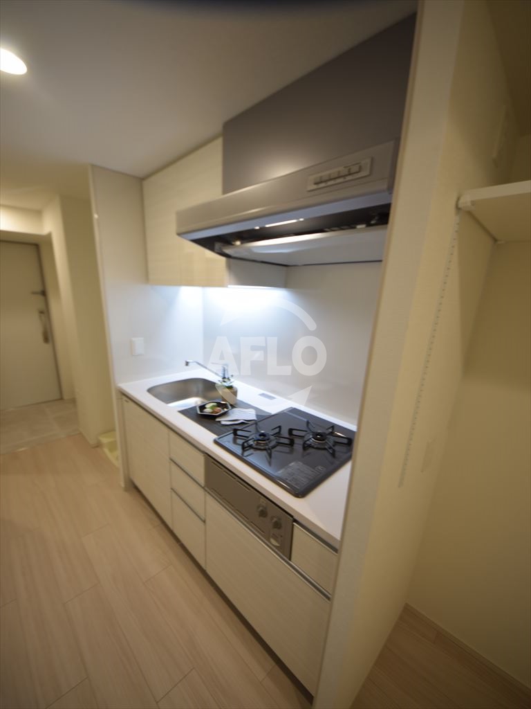 キッチン　コンフォリア北堀江一丁目　2口コンロ・システムキッチン