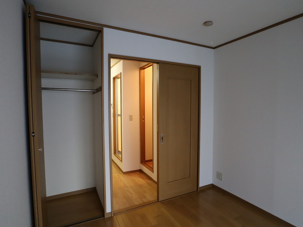 収納　クローゼット収納も良い感じです。