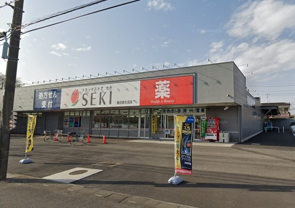 ドラックストア　ドラッグストアセキ 春日部大沼店（ドラッグストア）まで377m