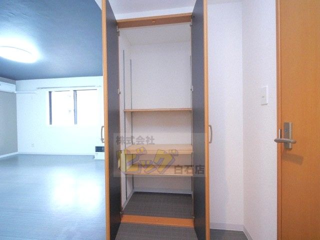 収納　クローゼット付きです♪