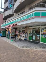 コンビニ　ローソンストア100西淀川大和田店（コンビニ）まで300m