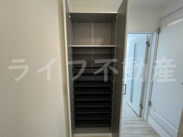 収納　ちょっとした収納スペースも充実しています