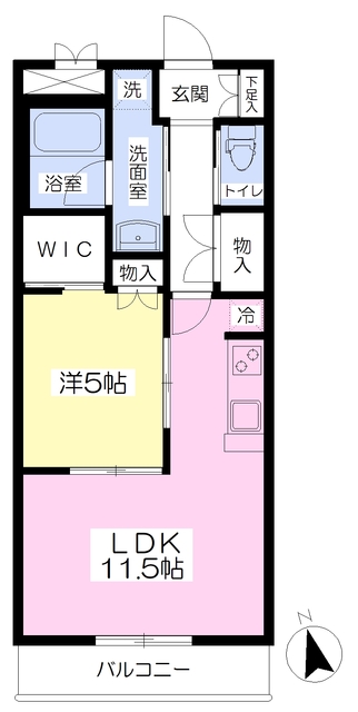 1LDK Mansion in Kawaguchi, Saitama — photo 2 of 3